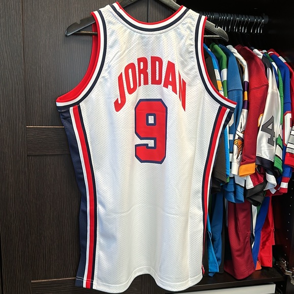 Michael Jordan USA Basketball Mitchell & Ness 1992 Authentic Jersey - White - Picture 6 of 7
